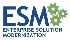 ESM - Enterprise Solution Modernization Program Logo 