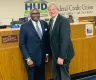Chairman Rodney E. Hood and HUD Federal Credit Union President & CEO Bill Kennedy