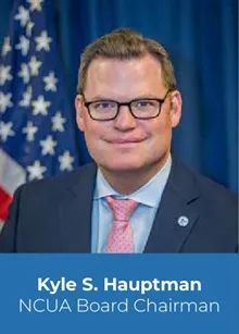 Kyle S. Hauptman, NCUA Board Chairman, April 1, 2026